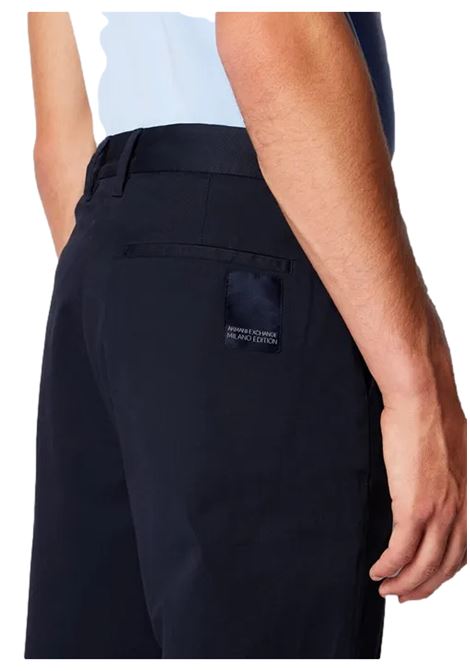 Pantaloni chino in gabardine di cotone ARMANI EXCHANGE | Pantaloni | 3DZP07 ZN3TZ15DK